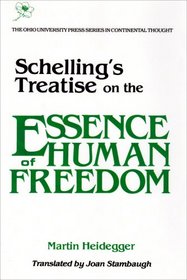 Schellings Treatise: On Essence Human Freedom (Series In Continental Thought)