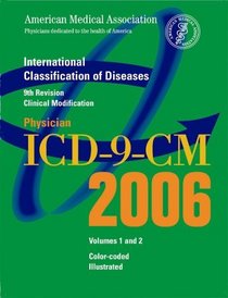 Physician ICD-9-CM 2006: International Classification Of Diseases: Clinical Modification (Ama Physician  Icd-9-Cm)