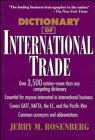 Dictionary of International Trade