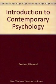 Introduction to Contemporary Psychology (A Series of books in psychology)