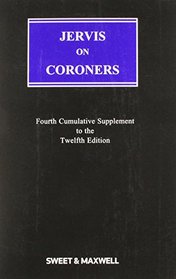 Jervis on Coroners Edition 12 Supp 4