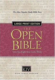 The Open Bible: Large Print Edition