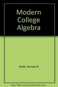 Modern college algebra