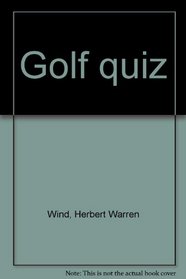 Golf quiz