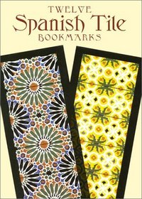 Twelve Spanish Tile Bookmarks