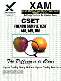CSET French Sample Test with Rationale 148, 149, 150