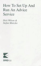 How to Set Up and Run an Advice Service