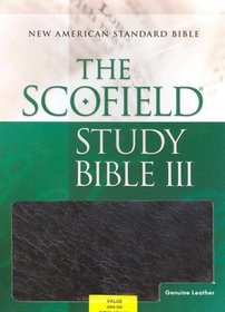 The Scofield Study Bible III, NASB: New American Standard Bible