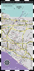 Los Angeles Freeways Mini Metro/Map (Mini Metro Maps)