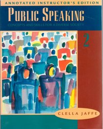 Public Speaking: Concepts and Skills for a Diverse Society (Annotated Instructor's Edition)