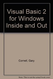 Visual Basic 2 for Windows Inside & Out