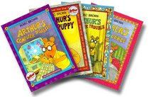 Arthur's Adventures Four-Book Set [Arthur's Computer Disaster, Arthur's TV Troubles, Arthur's Teacher Troubles, Arthur's New Puppy]