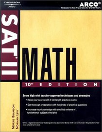 SAT II Math, 10th ed (Academic Test Preparation Series)