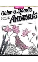 Color a Doodle Animals: Art Activity Pages to Relax and Enjoy!