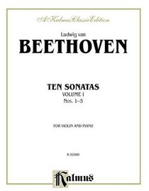 Ten Violin Sonatas (Kalmus Edition)