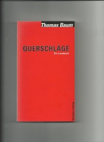 Querschlage: Ein Lesebuch (German Edition)