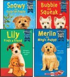 Jenny Dale's Puppy Tales 4-Book Set: Bubble and Squeak, Lily Finds a Friend, Merlin the Magic Puppy, and Snowy the Surprise Puppy