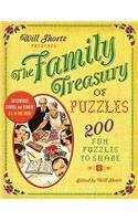 Will Shortz Presents The Family Treasury of Puzzles: 300 Fun Puzzles to Share