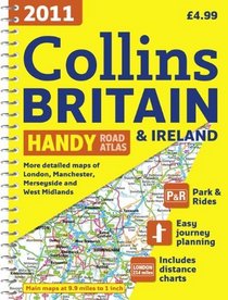 2011 Collins Handy Road Atlas Britain (International Road Atlases)