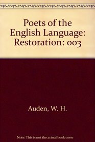 Portable Poets of the English Language, Restoration and Augustan: 2