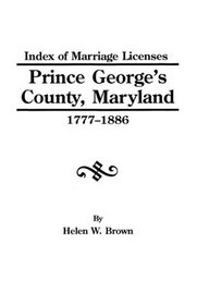 INDEX PR.GEORGE'S CO.MD 1777-1886