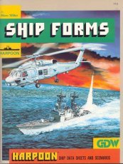 Ship Forms (Harpoon naval war game supplement)