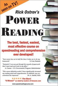 Power Reading : The Best, Fastest, Easiest, Most Effective Course on Speedreading and Comprehension Ever Developed!