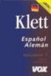 Diccionario Espanol-Aleman Klett-vox / Spanish-German Dictionary Klett-Vox (Spes)