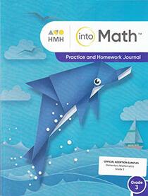 HMH: into Math Practice and Homework Journal Grade 3