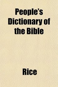 People's Dictionary of the Bible