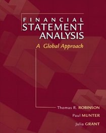 Financial Statement Analysis : A Global Perspective