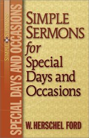 Simple Sermons for Special Days and Occasions (Simple Sermons)