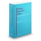 Federal Securities Laws, 2012: Selected Statutes, Rules and Forms