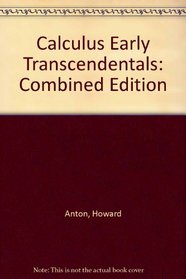 Calculus, Early Transcendentals Combined, Student Resource and Survival CD