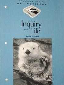 Student Study Art Notebook to Accompany Inquiry Into Life