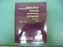 Solutions manual, Probability and statistics for engineers
