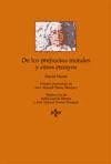 De los prejuicios morales y otros ensayos/ From the moral  prejudice and other essays (Spanish Edition)