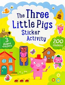 Three Little Pigs Sticker Activity (Fairytale Sticker)