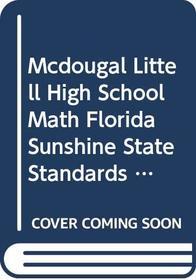 Algebra 2 Sunshine State Standards Support Book - Teacher's Edition