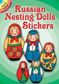 Russian Nesting Dolls Stickers (Dover Little Activity Books)
