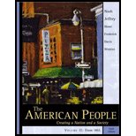American People, Volume Two : Since 1865