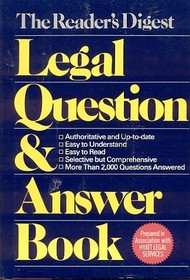Legal Question & Answer Book