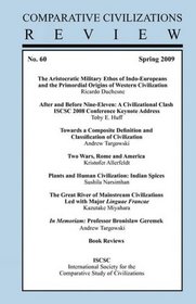 Comparative Civilizations Review Issue 60