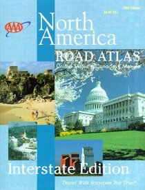 AAA 2000 Interstate Road Atlas: United States, Canada, Mexico (Aaa Interstate Road Atlas, 2000)