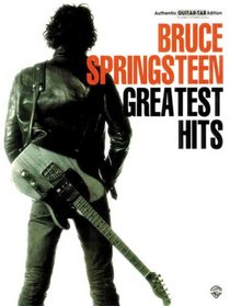 Bruce Springsteen's Greatest Hits (Authentic Guitar-Tab)
