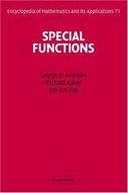Special Functions (Encyclopedia of Mathematics and its Applications)