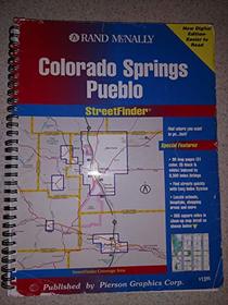 Rand McNally Colorado Springs/Pueblo Streetfinder (Rand McNally Streetfinder)
