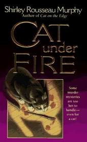 Cat Under Fire (Joe Grey, Bk 2) (Large Print)