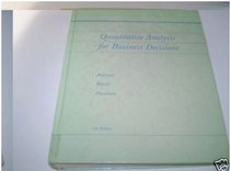 Quantitative Analysis for Business Decisions (The Irwin series in quantitative analysis for business)