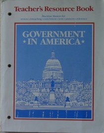 Government In America Teacher's Resource Book (Blackline Masters)